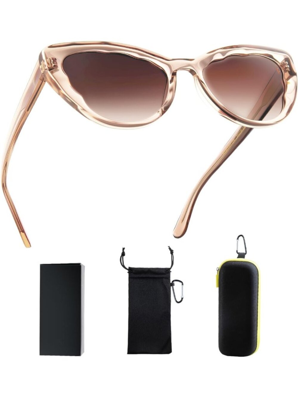 Retro Cat Eye Sunglasses for Women - UV400 Protection, Stylish Vintage Eyewear